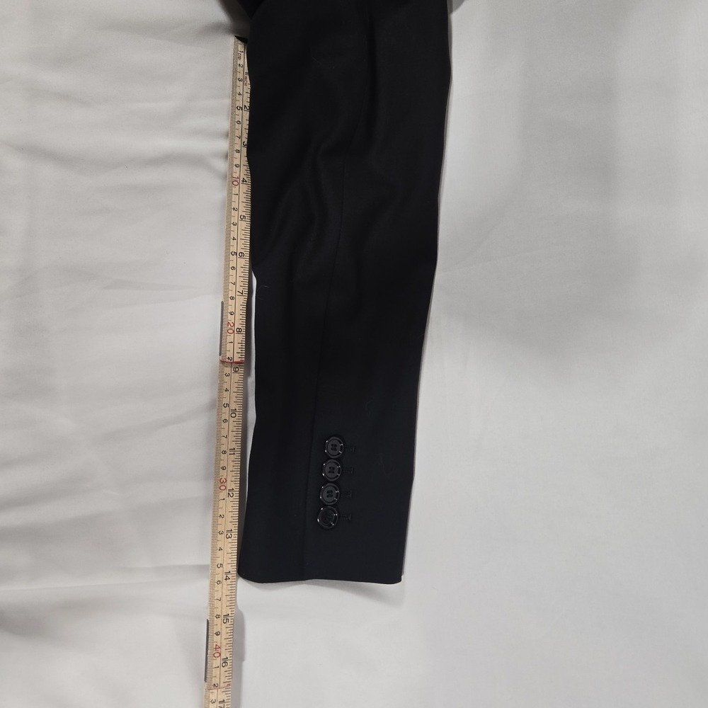 Indochino Long Blazer/ Duster | Wool Cashmere | Aprox Women's Size L 12 - 14 - Picture 10 of 13